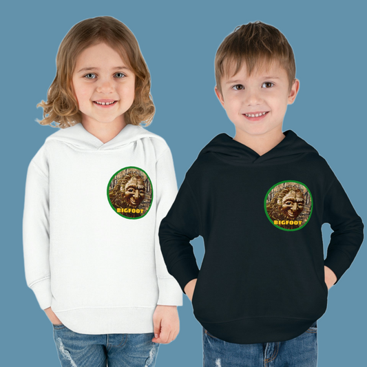 Bigfoot Toddler Pullover Fleece Hoodie