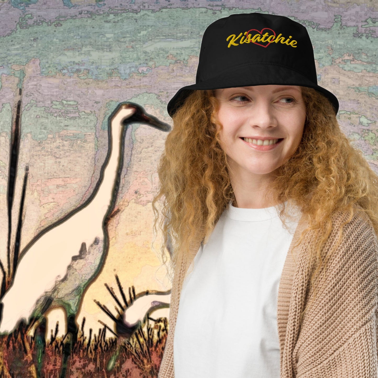 Organic Love Kisatchie bucket hat