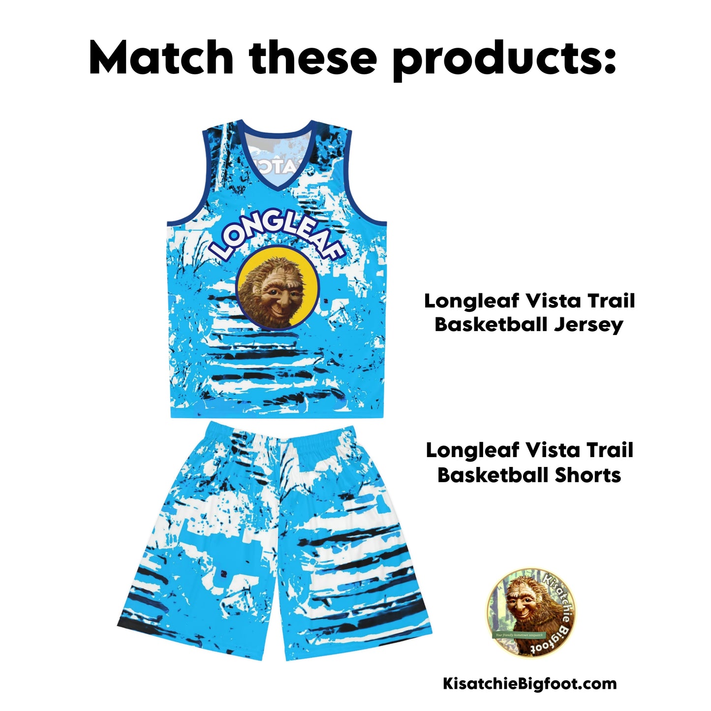 Longleaf Vista Trail Basketball Jersey