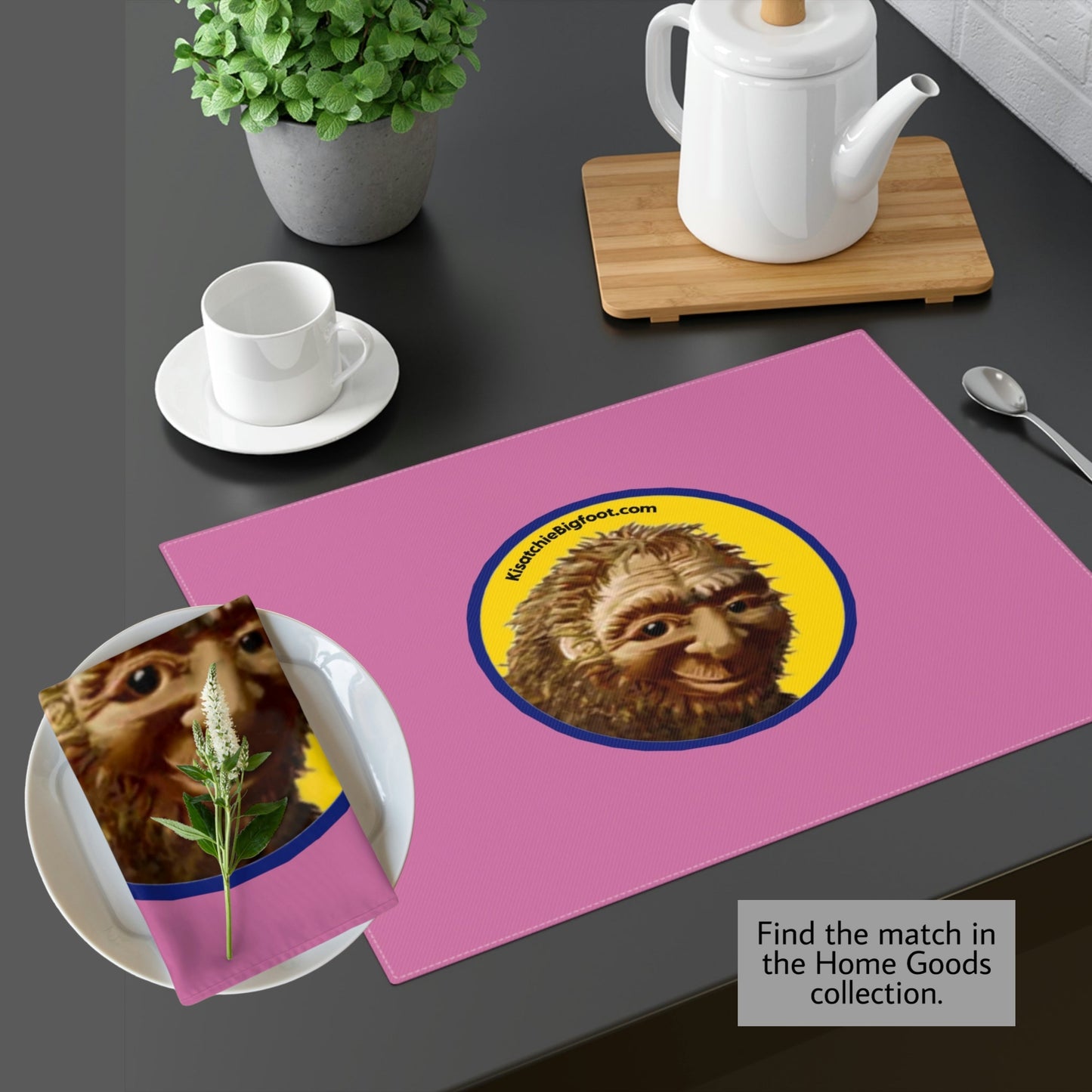 Bigfoot Placemat, 1pc