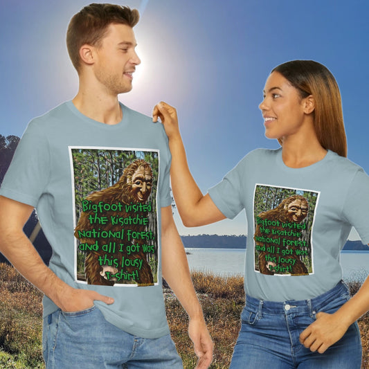 Unisex Kisatchie Bigfoot Jersey Tee