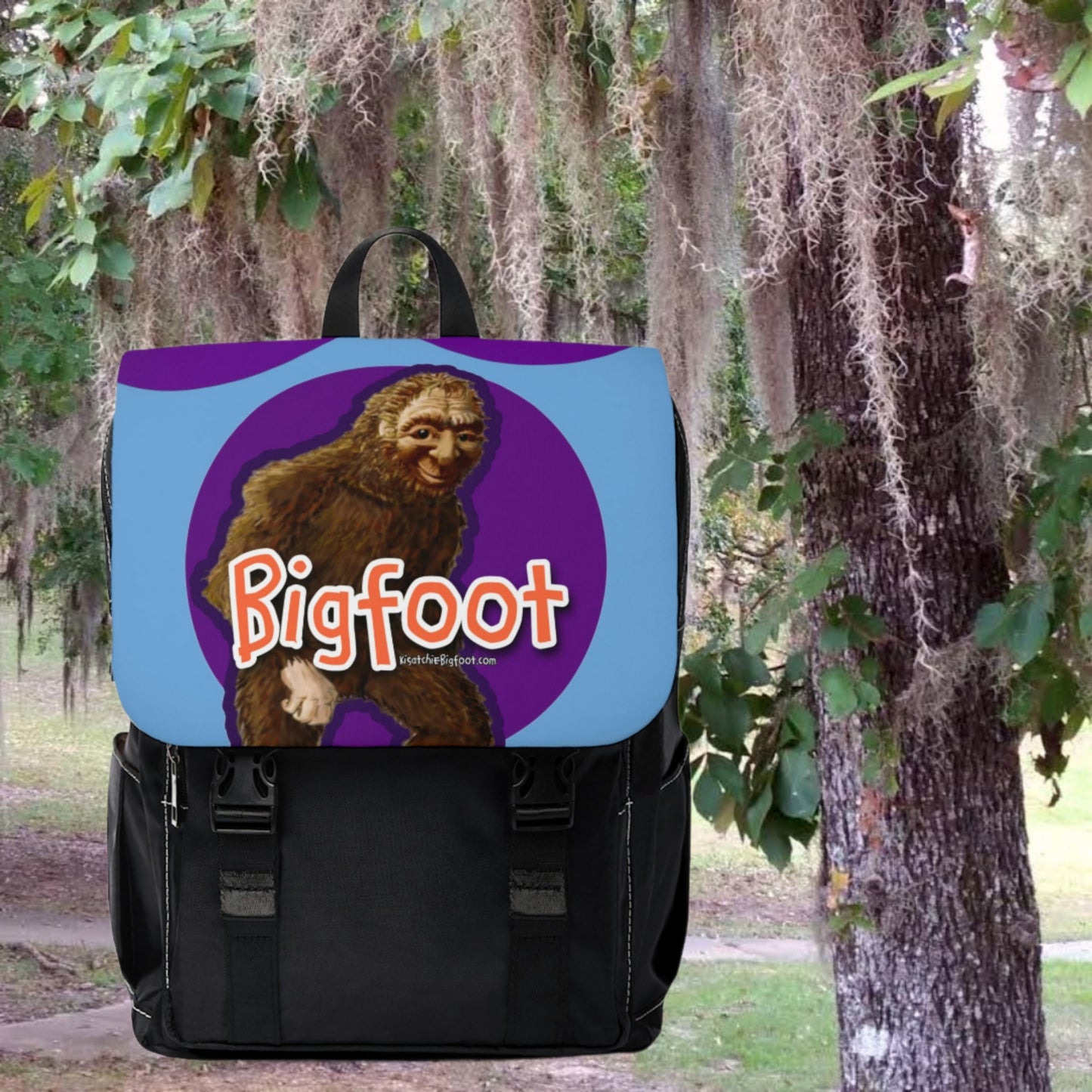 Unisex Bigfoot Canvas Backpack