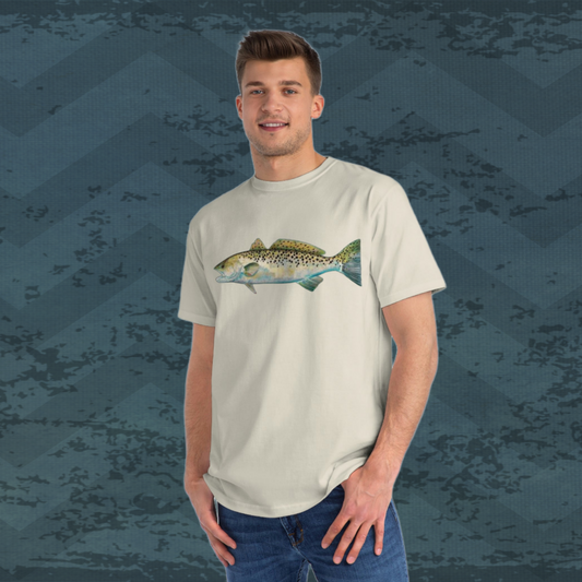 Organic Unisex Speckled Trout T-Shirt