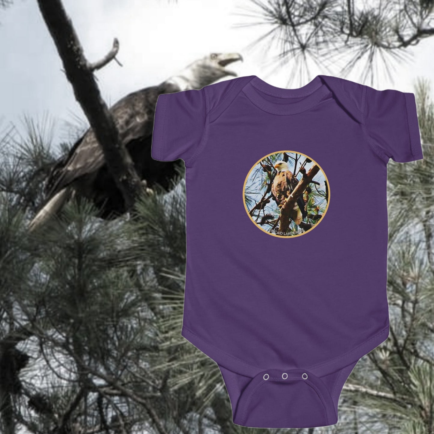 Kincaid Lake Eagle Jersey Bodysuit