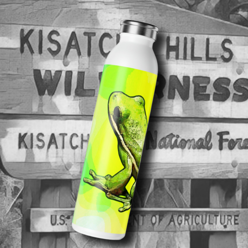 Tree Frog Slim Water Bottle