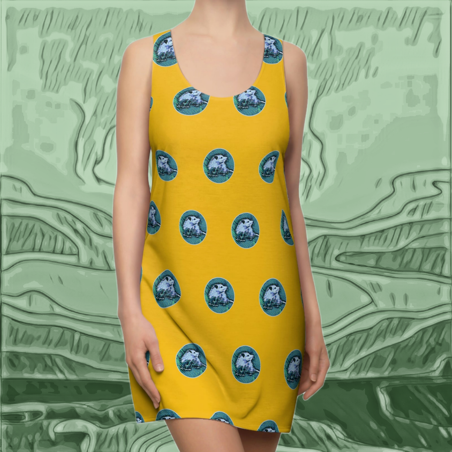 Opossum Racerback Dress