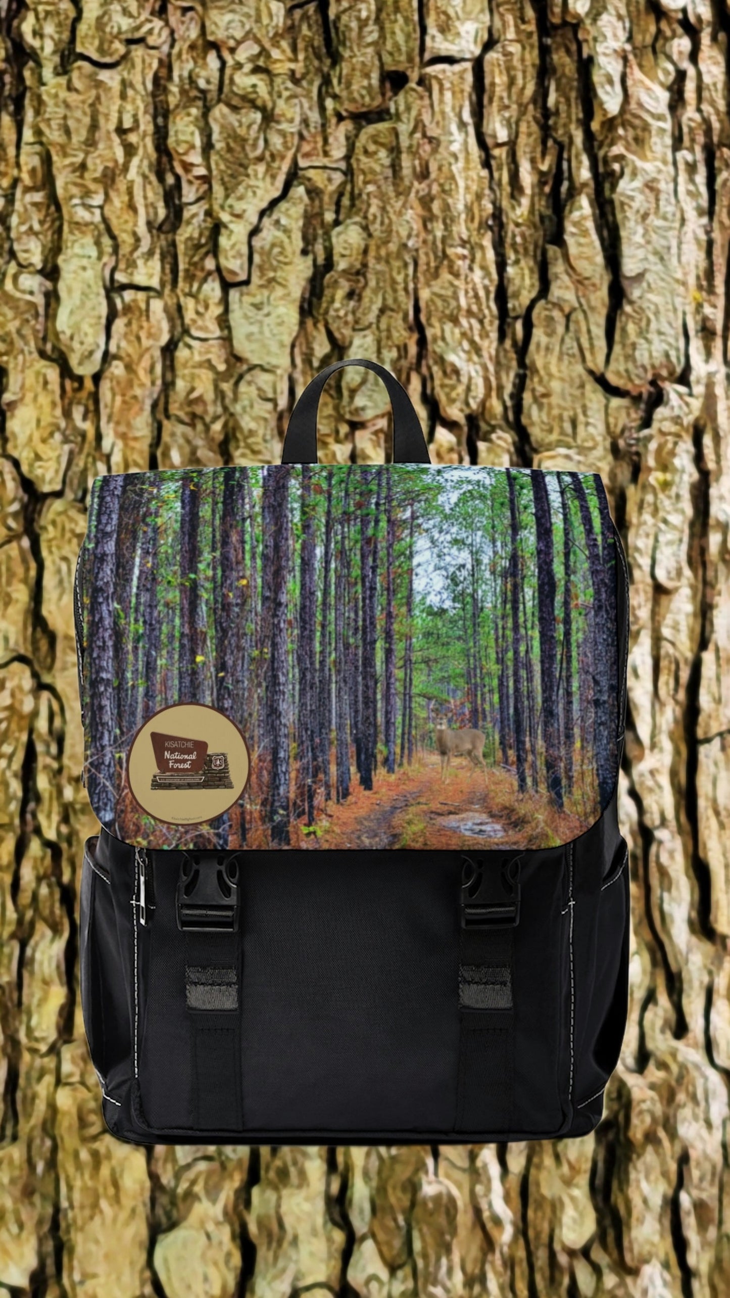 Unisex Kisatchie National Forest Shoulder Backpack