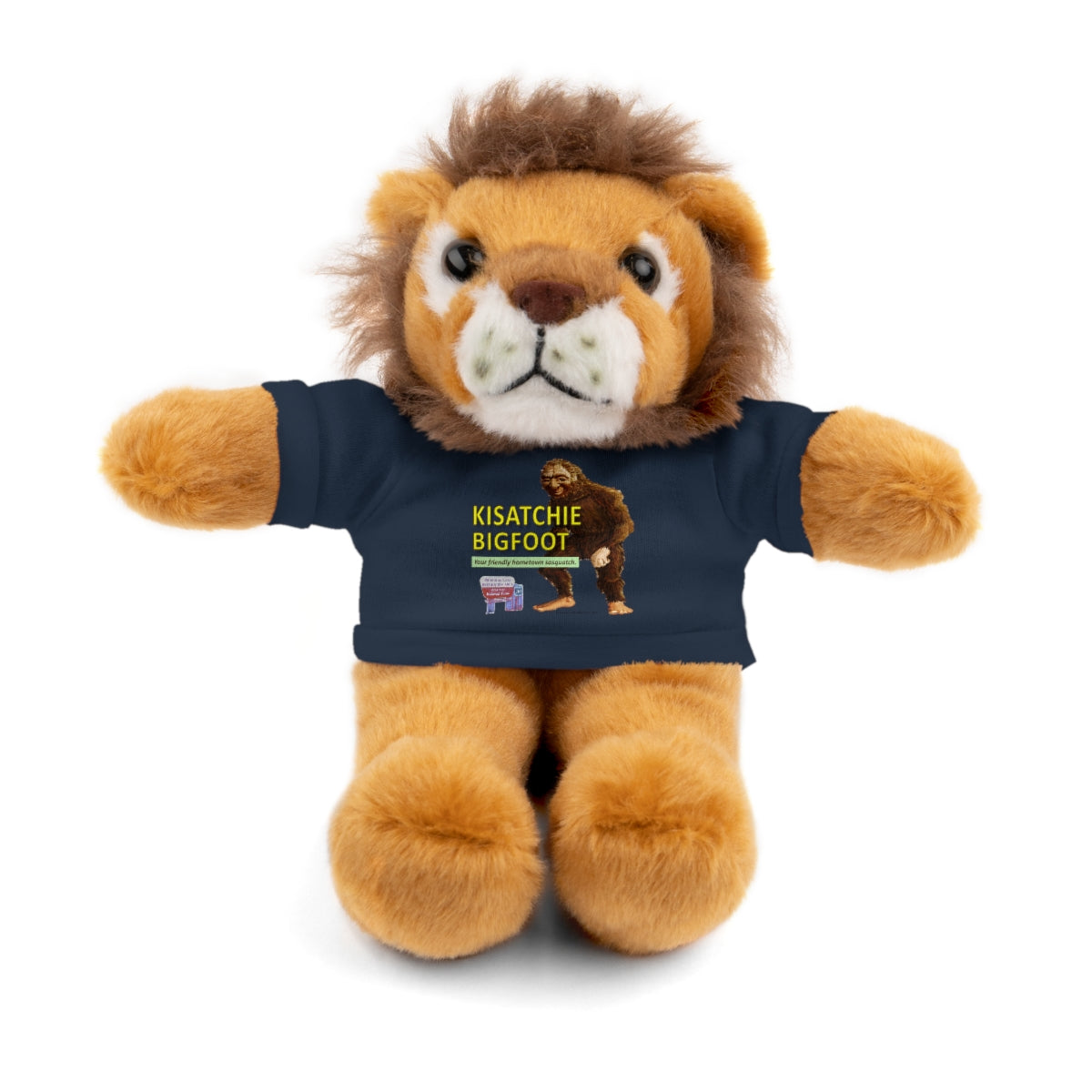 Stuffed Animals with Kisatchie Bigfoot Tee