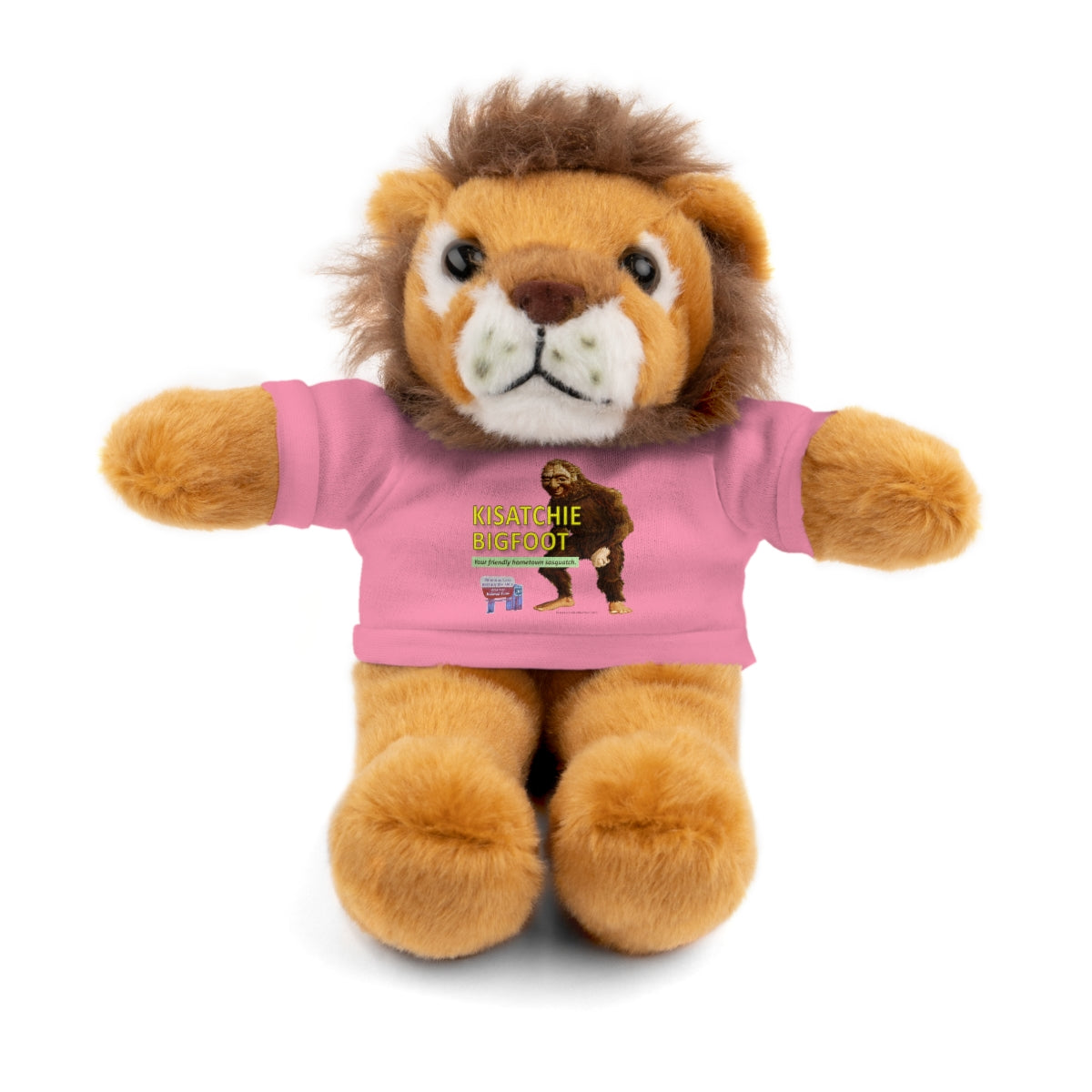 Stuffed Animals with Kisatchie Bigfoot Tee