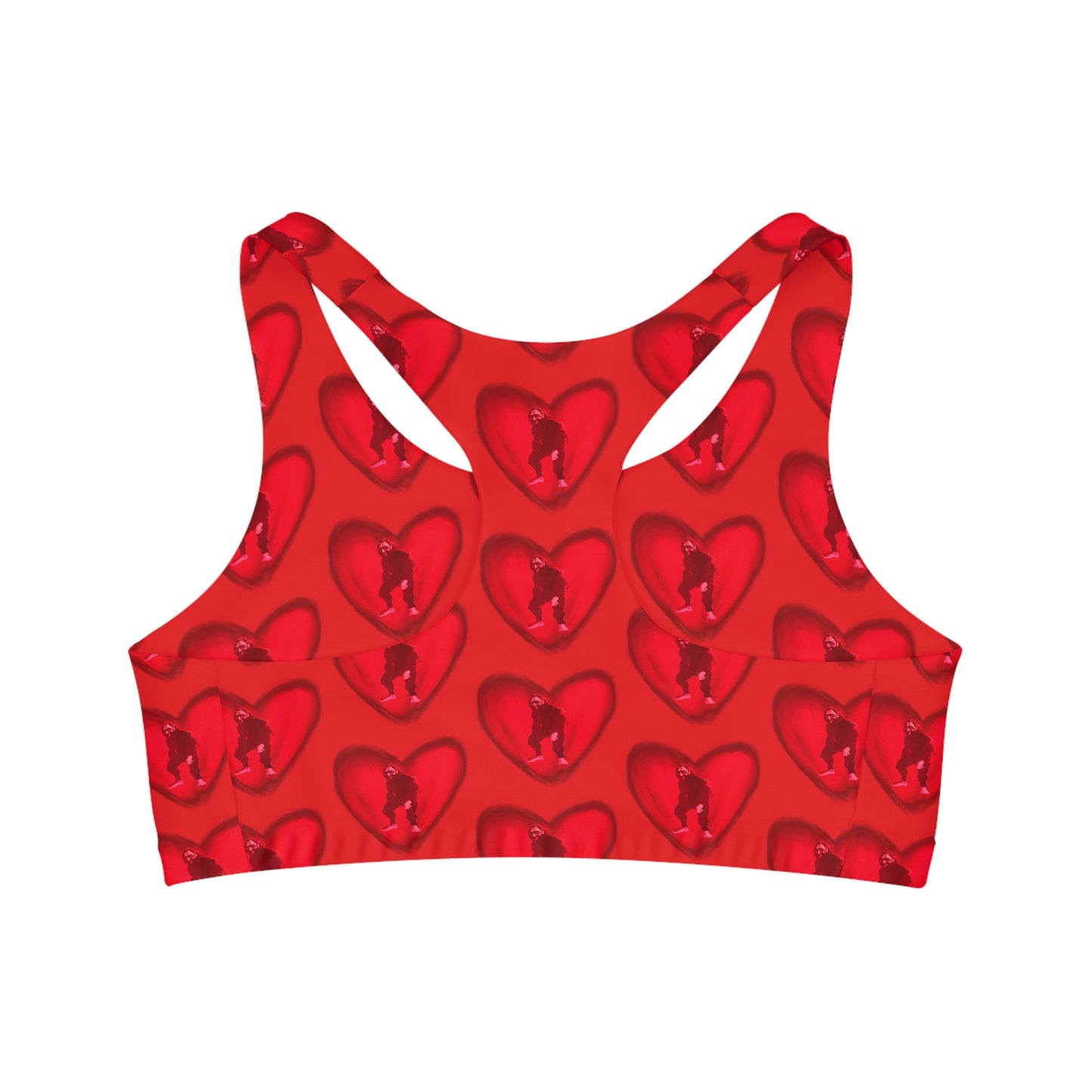 Bigfoot in My Heart Seamless Sports Bra