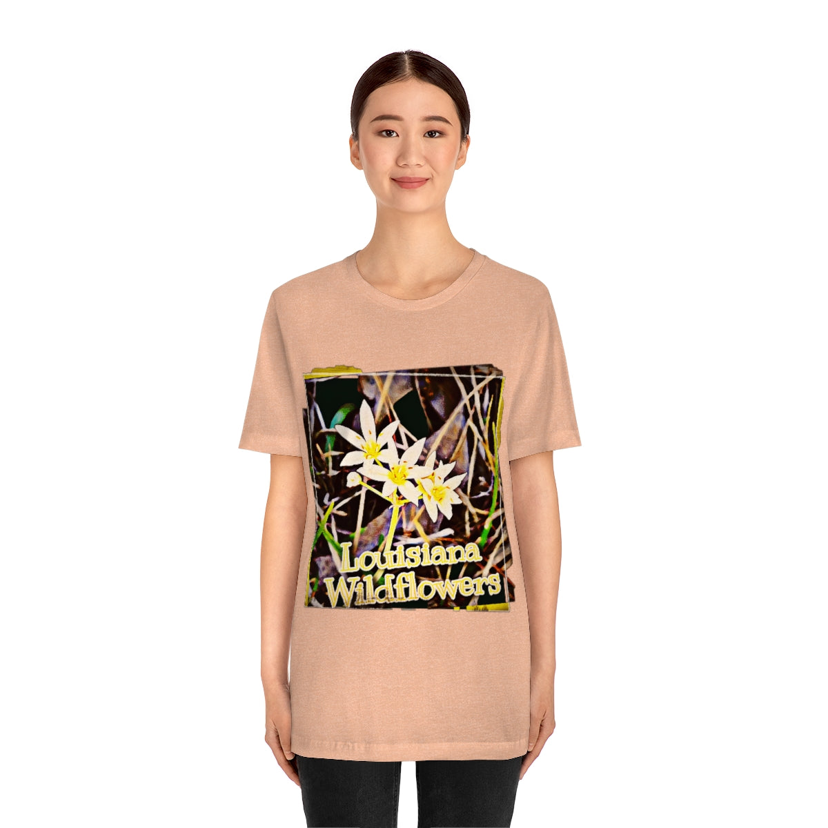 Louisiana Wildflowers Jersey Tee