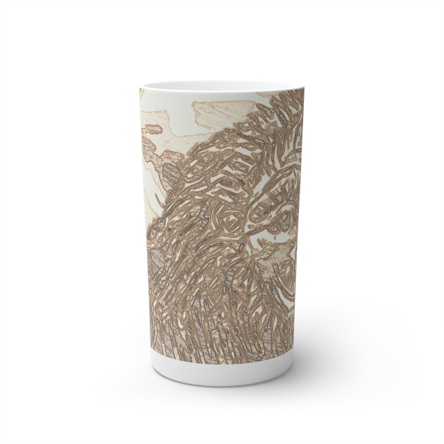 Ceramic Bigfoot Tumbler (12oz)