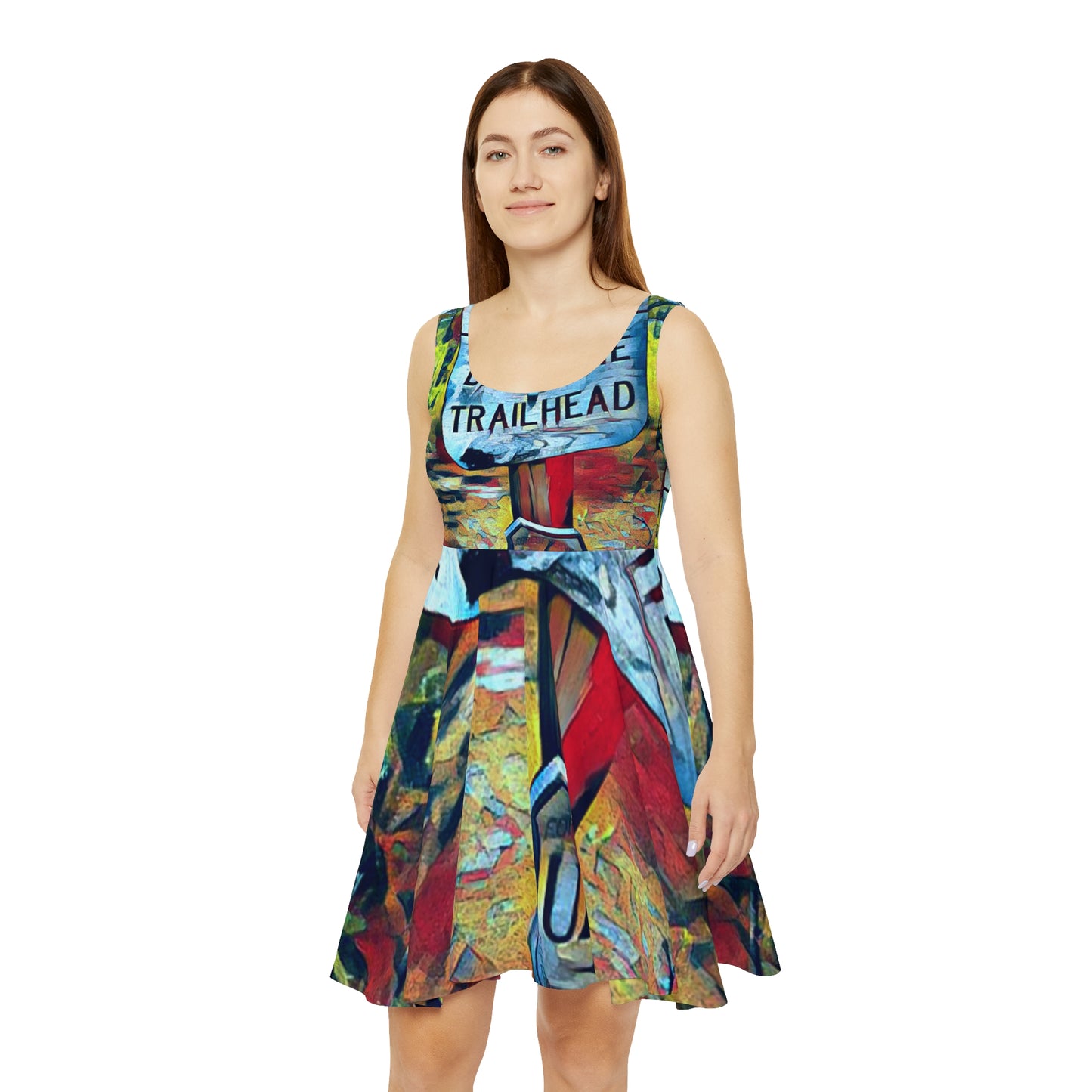 Backbone Trail Skater Dress