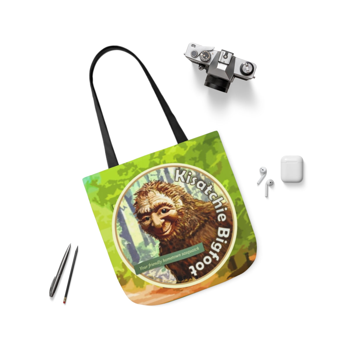 Canvas Kisatchie Bigfoot Tote Bag