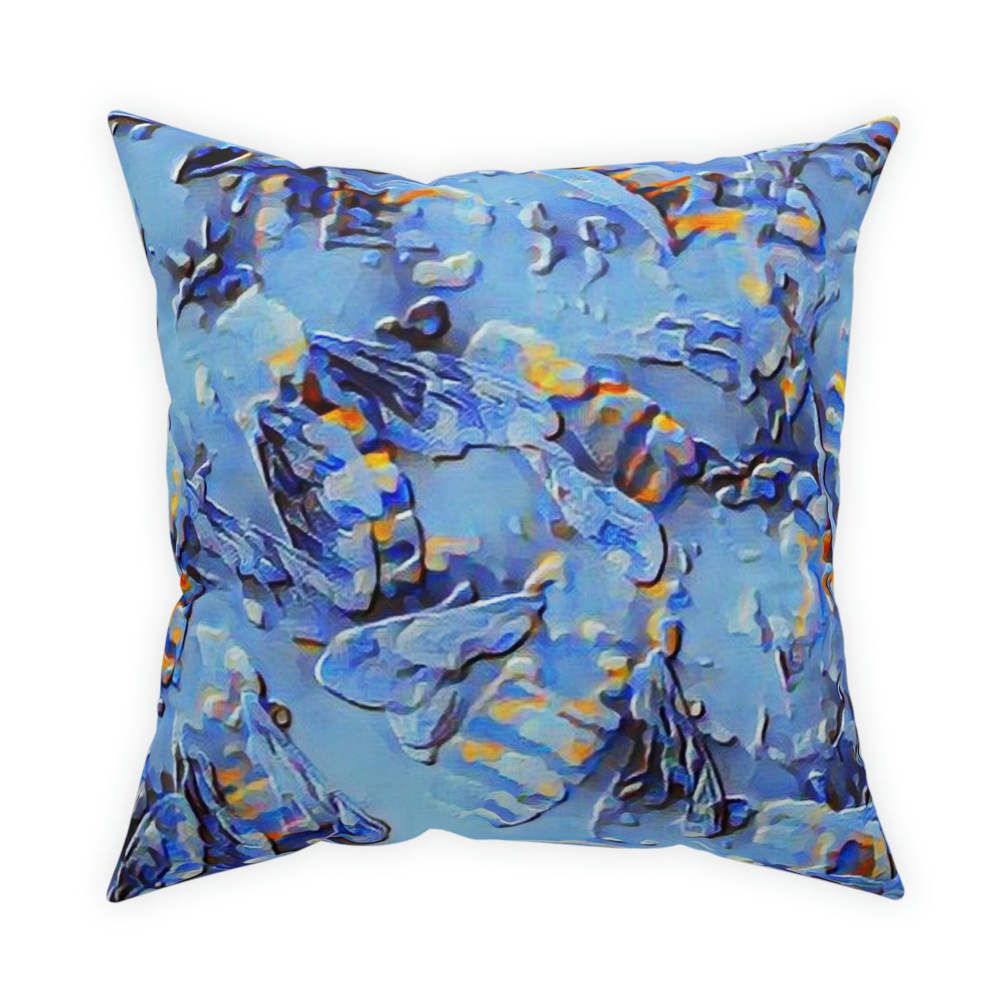 Bees Broadcloth Pillow