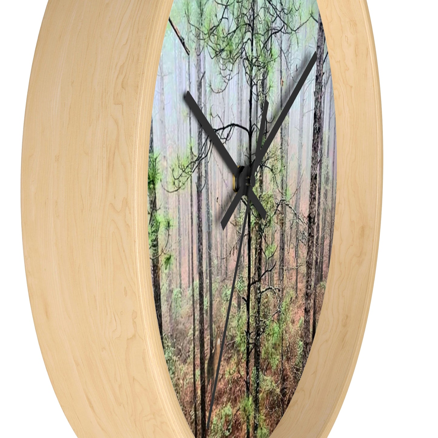 Foggy Kisatchie Wall Clocks