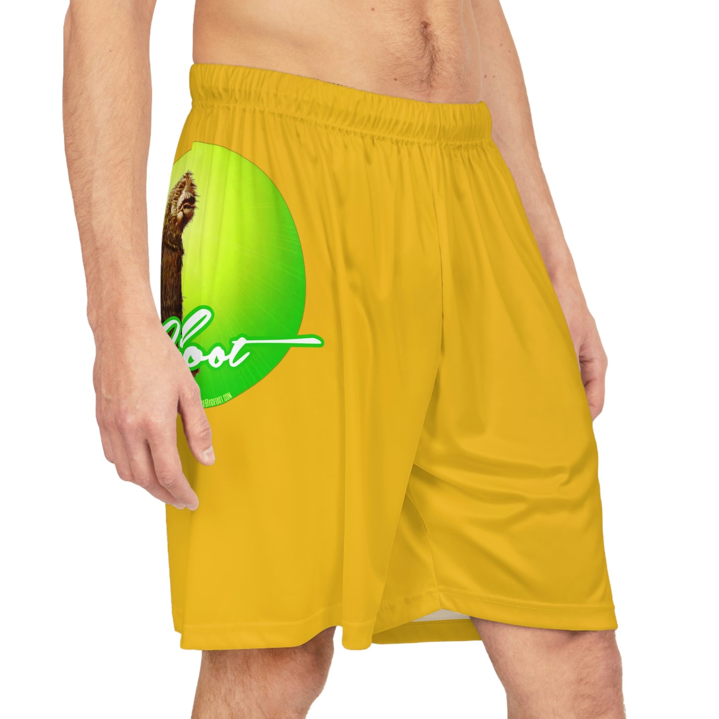 Bigfoot Gold Basketball Shorts