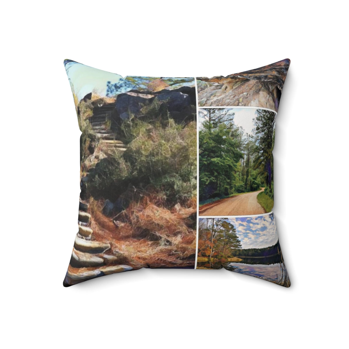 Kisatchie National Forest Square Pillow