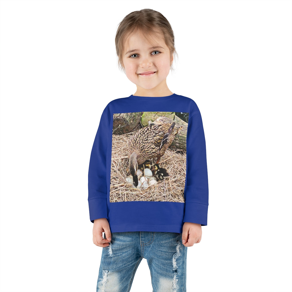 Toddler Long Sleeve Louisiana Mallard Tee