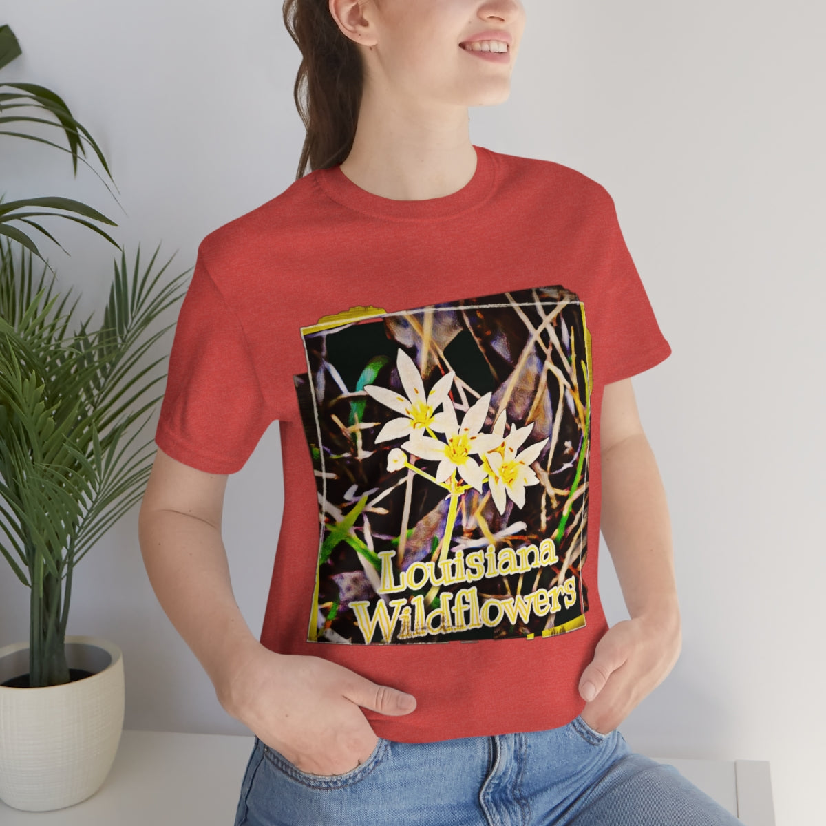 Louisiana Wildflowers Jersey Tee