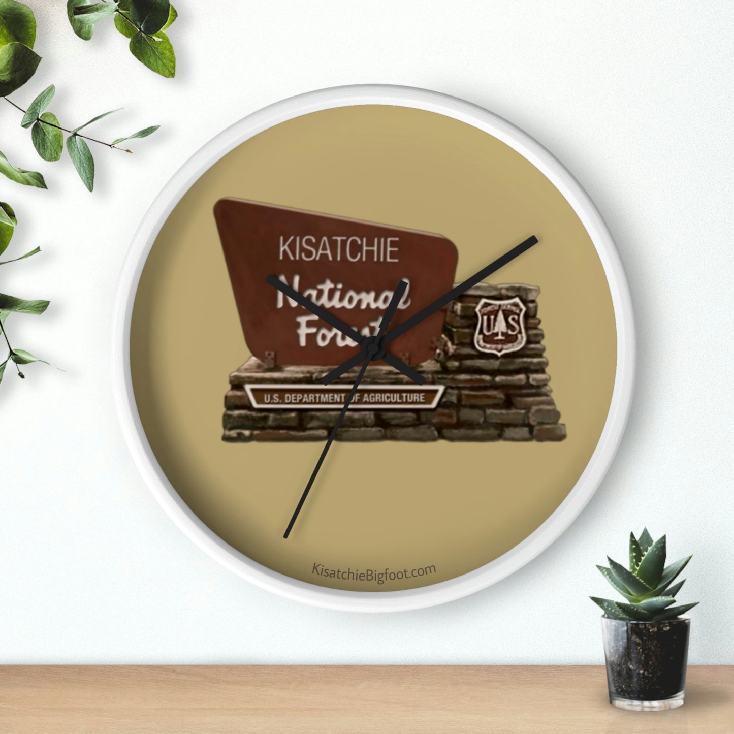 Kisatchie National Forest Wall Clocks