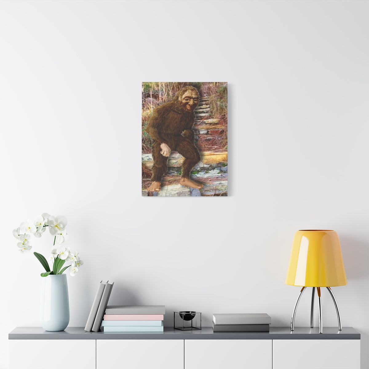 Bigfoot at Longleaf Vista Vertical Canvas