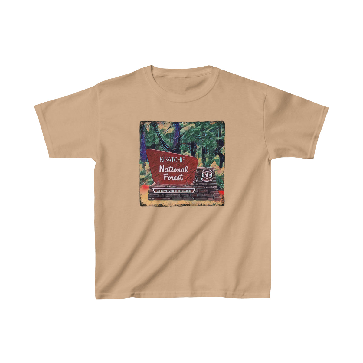 Kids Kisatchie National Forest Heavy Cotton™ Tee