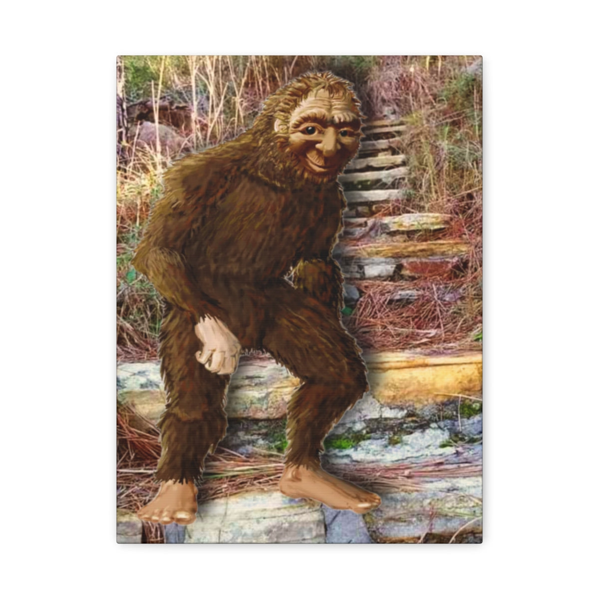 Bigfoot at Longleaf Vista Vertical Canvas