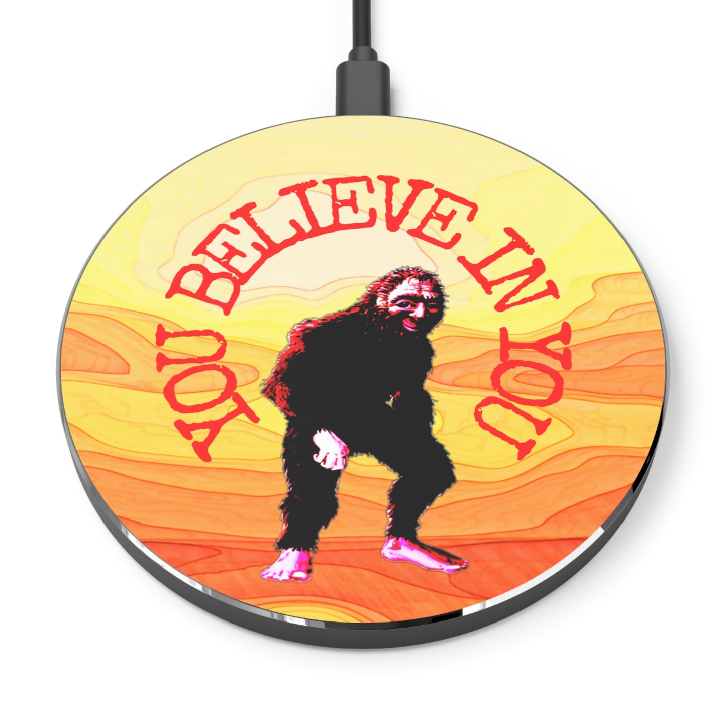 Bigfoot's Believe in You Wireless Charger