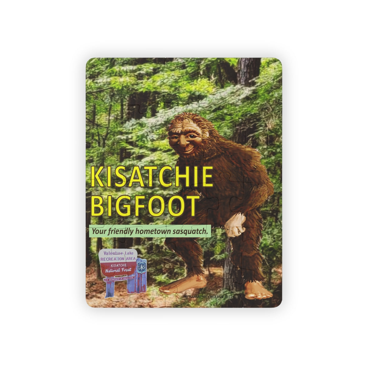 Kids Kisatchie Bigfoot Puzzle, 30-Piece