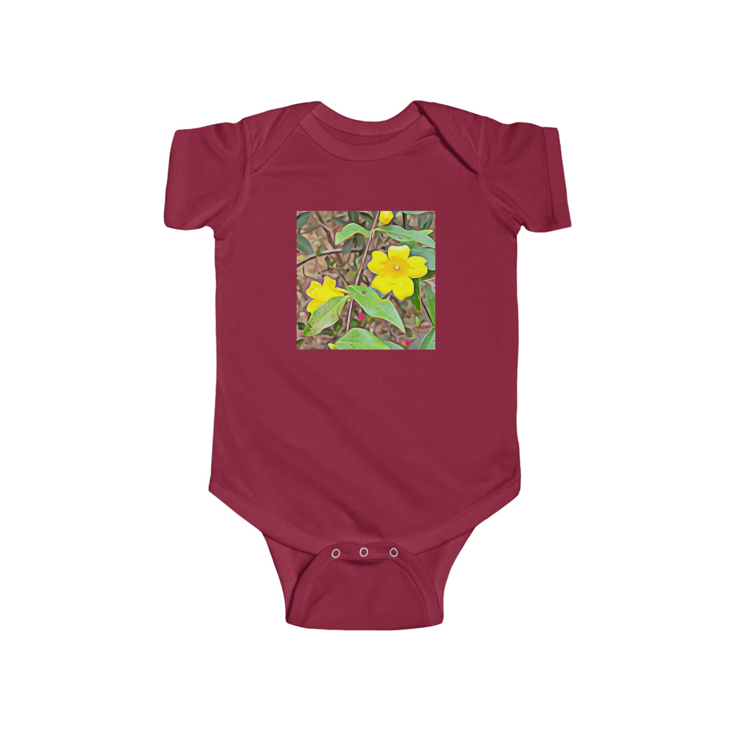 Yellow Jessamine Jersey Bodysuit