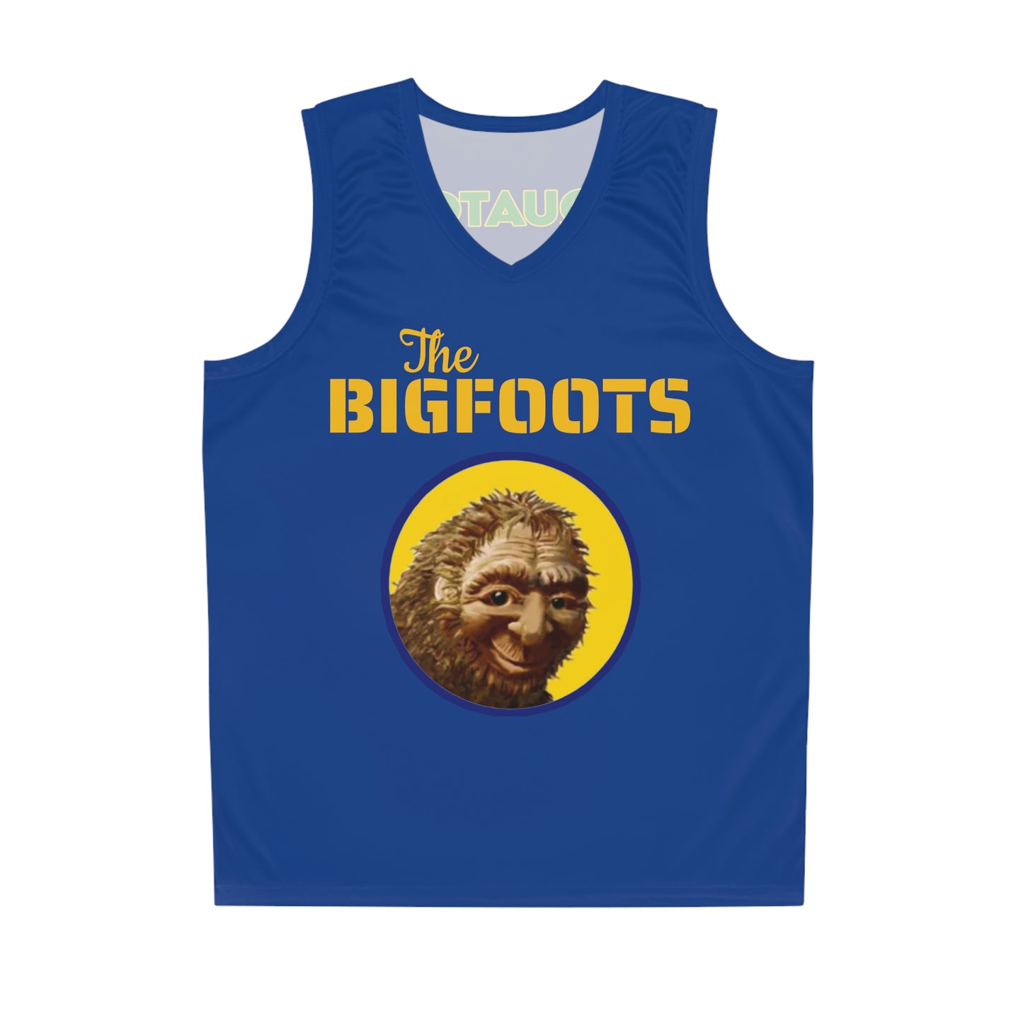 Bigfoot Blue Basketball Jersey