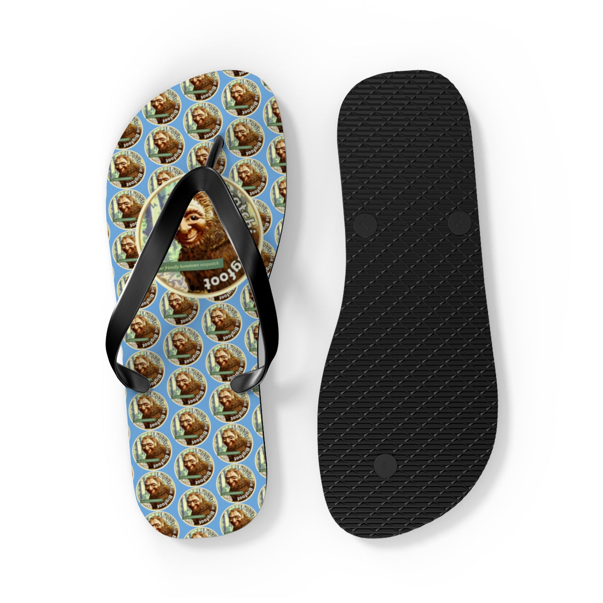 Budget Unisex Kisatchie Bigfoot Flip Flops