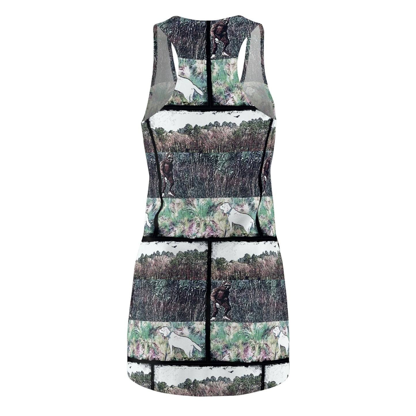 Bigfoot and Hound Racerback Dress