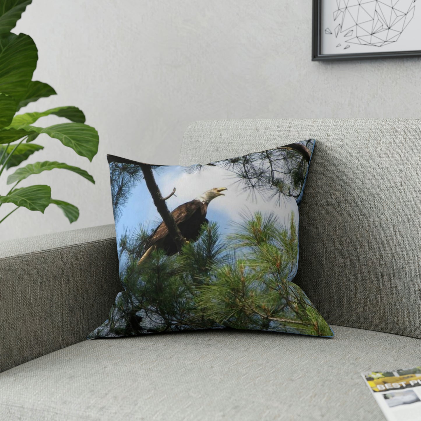 Kincaid Eagle Broadcloth Pillow