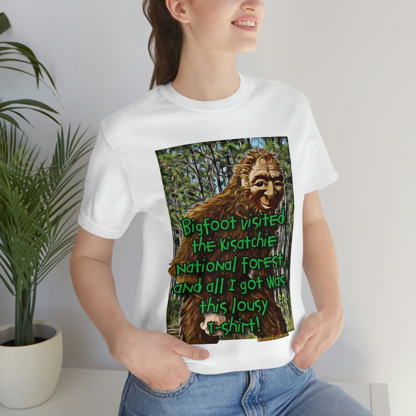 Unisex Kisatchie Bigfoot Jersey Tee