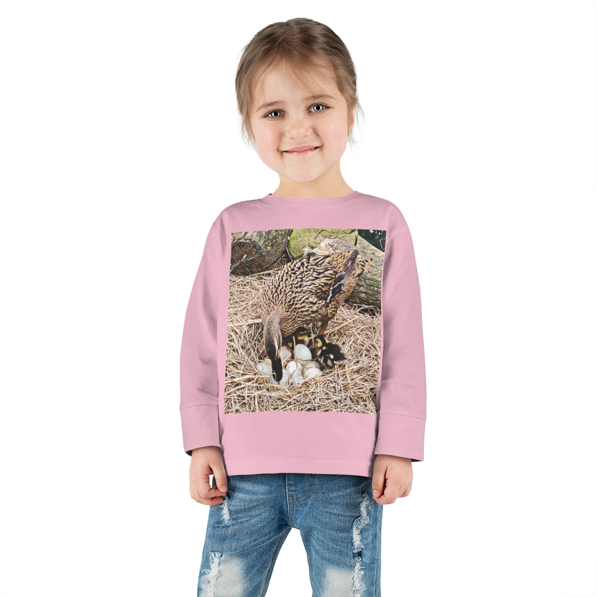 Toddler Long Sleeve Louisiana Mallard Tee