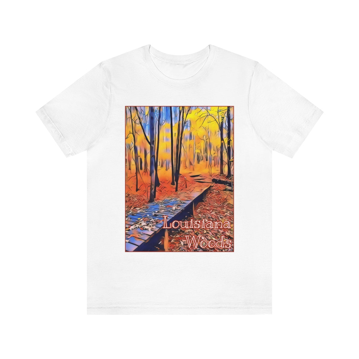 Unisex Louisiana Woods Jersey Tee