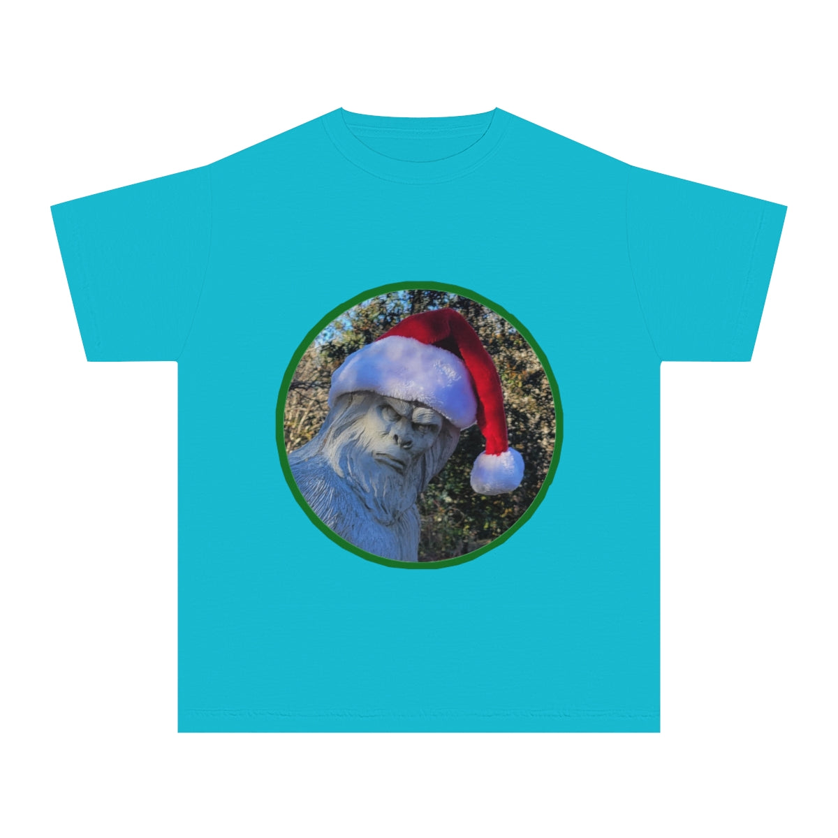 Youth Bigfoot Santa Tee