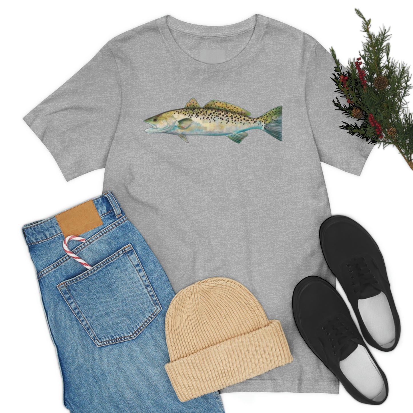 Unisex Speckled Trout Jersey Tee