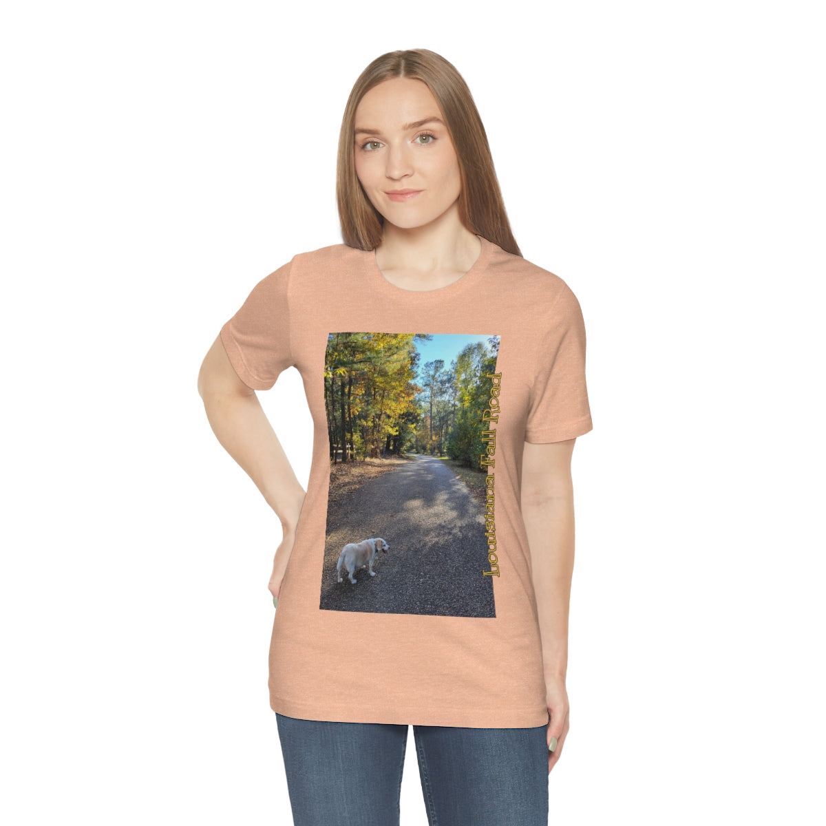 Unisex Louisiana Fall Road Jersey Tee