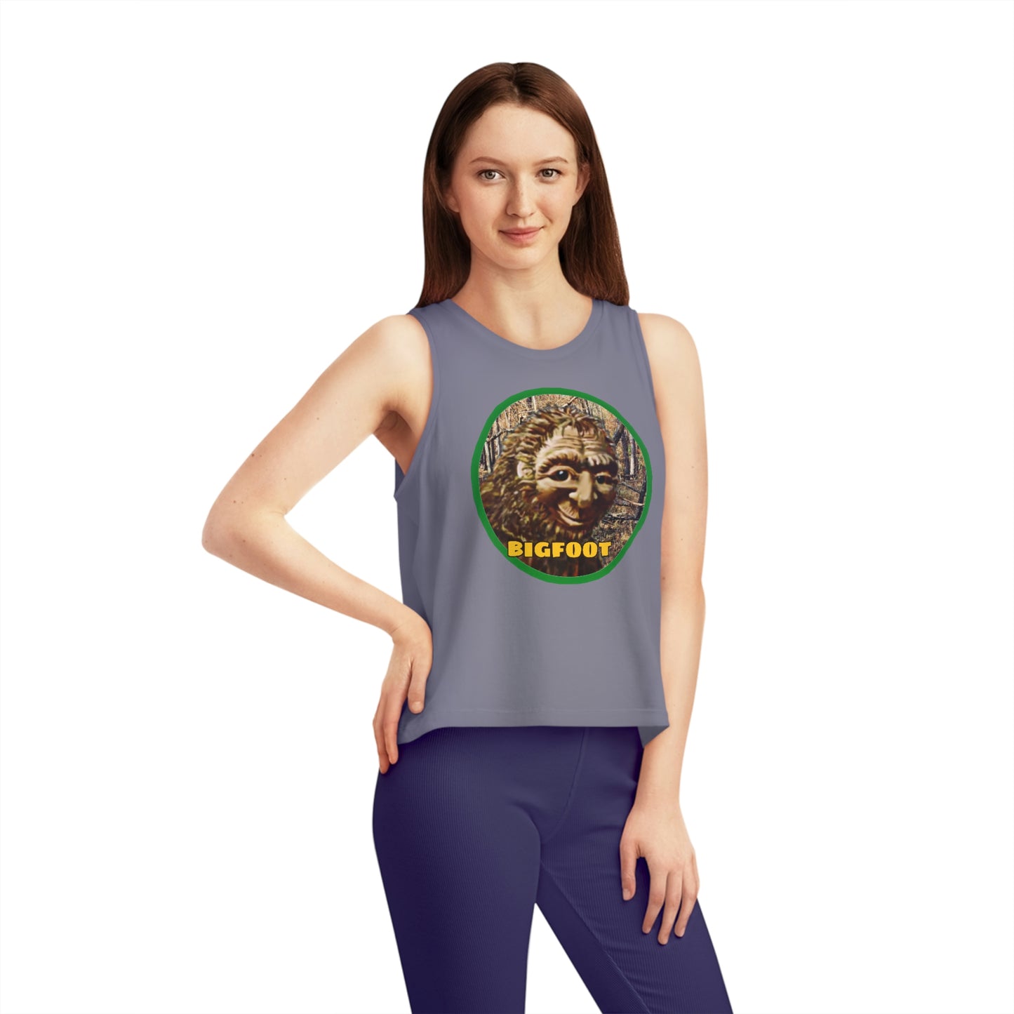 Women's Bigfoot Dancer Cropped Tank Top