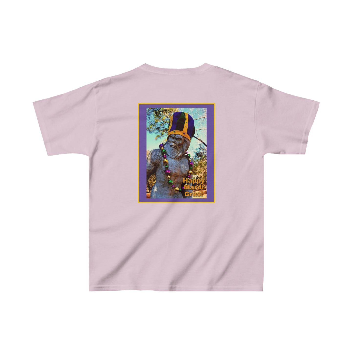 Bigfoot's Mardi Gras Kid's Heavy Cotton™ Tee