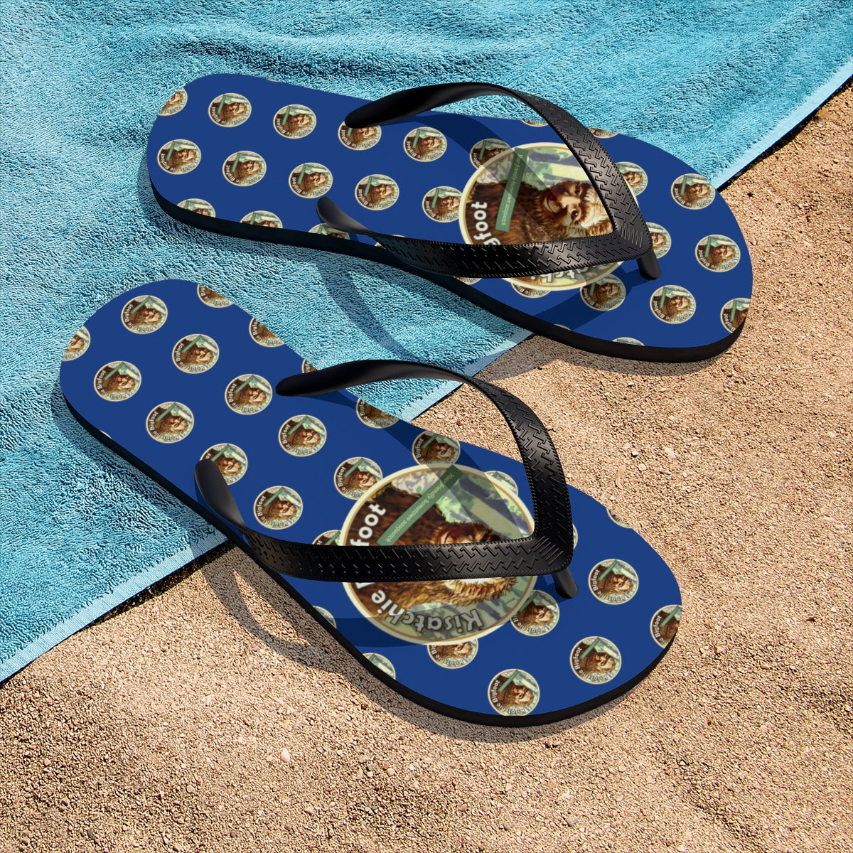 Rubber Sole Kisatchie Bigfoot Flip-Flops