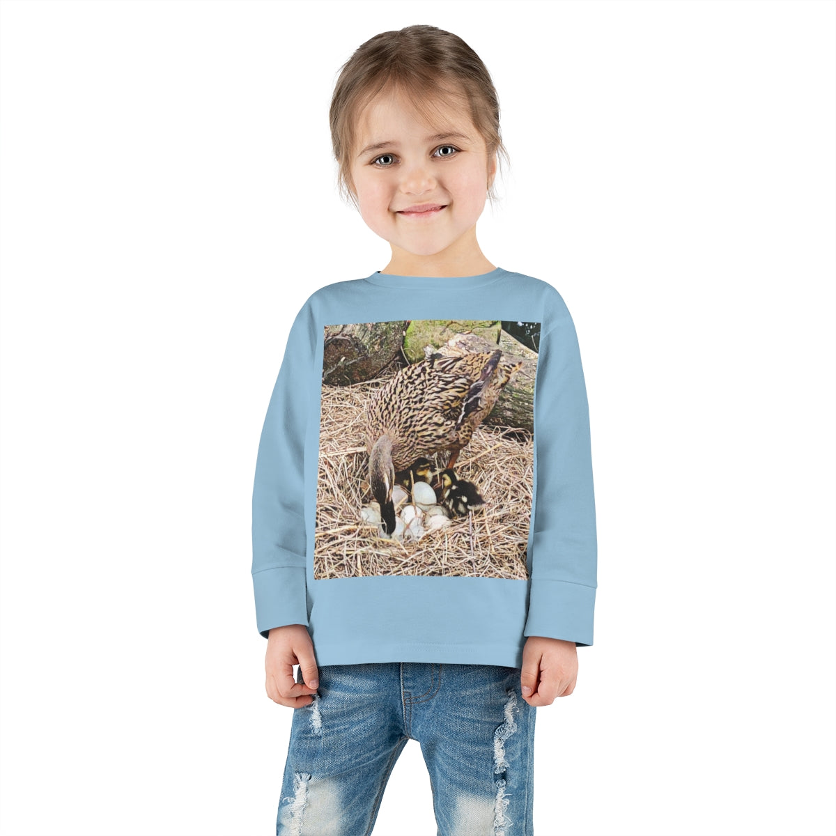 Toddler Long Sleeve Louisiana Mallard Tee