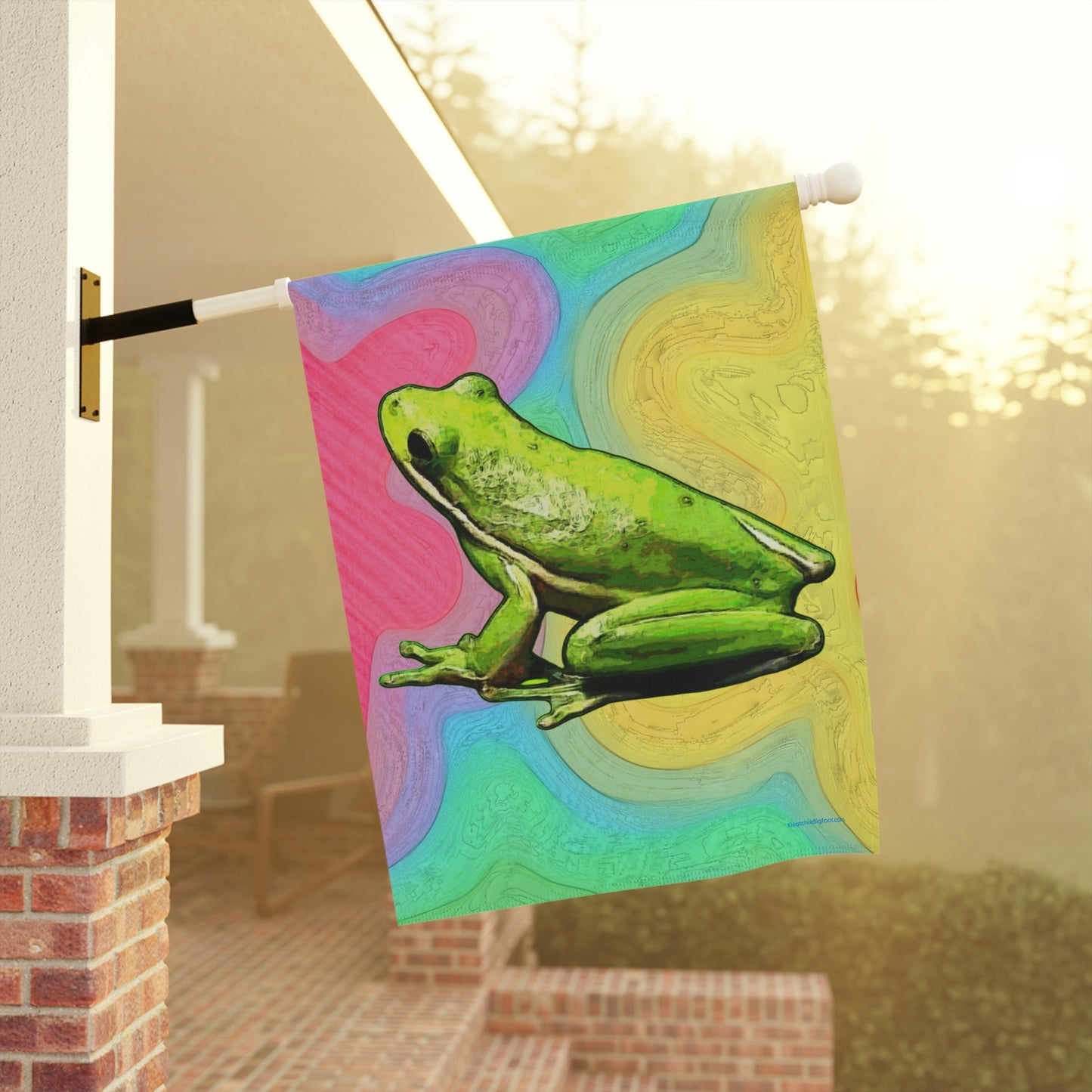 Tree FrogGarden & House Banner