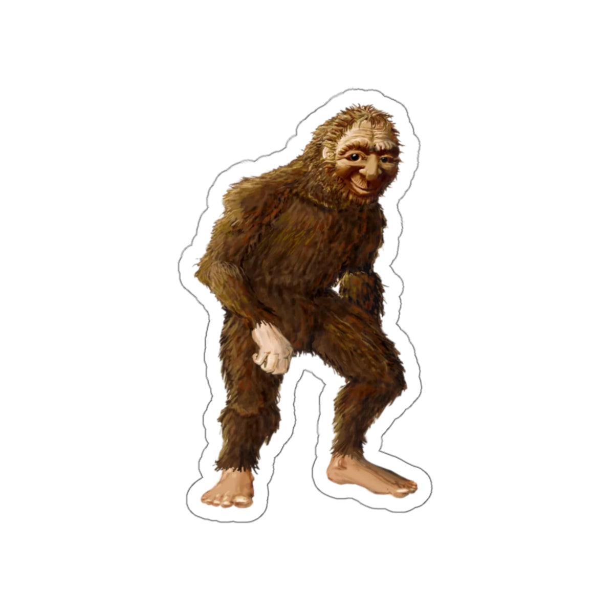 Die-Cut Bigfoot Stickers