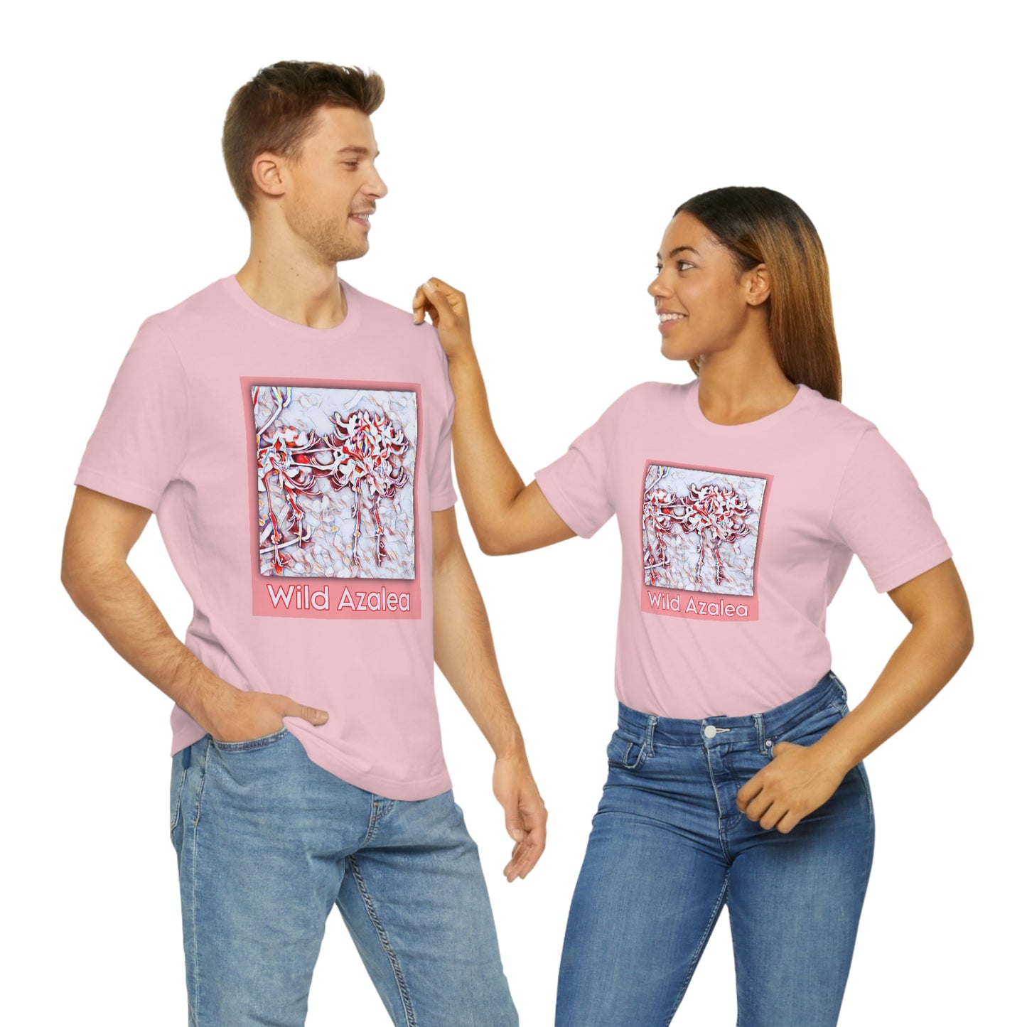 Unisex Kisatchie Wildflowers (Wild Azaleas) Jersey Tee