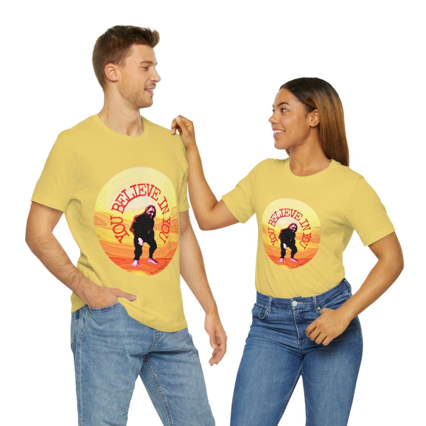 Bigfoot's Believe in You Unisex Jersey Tee