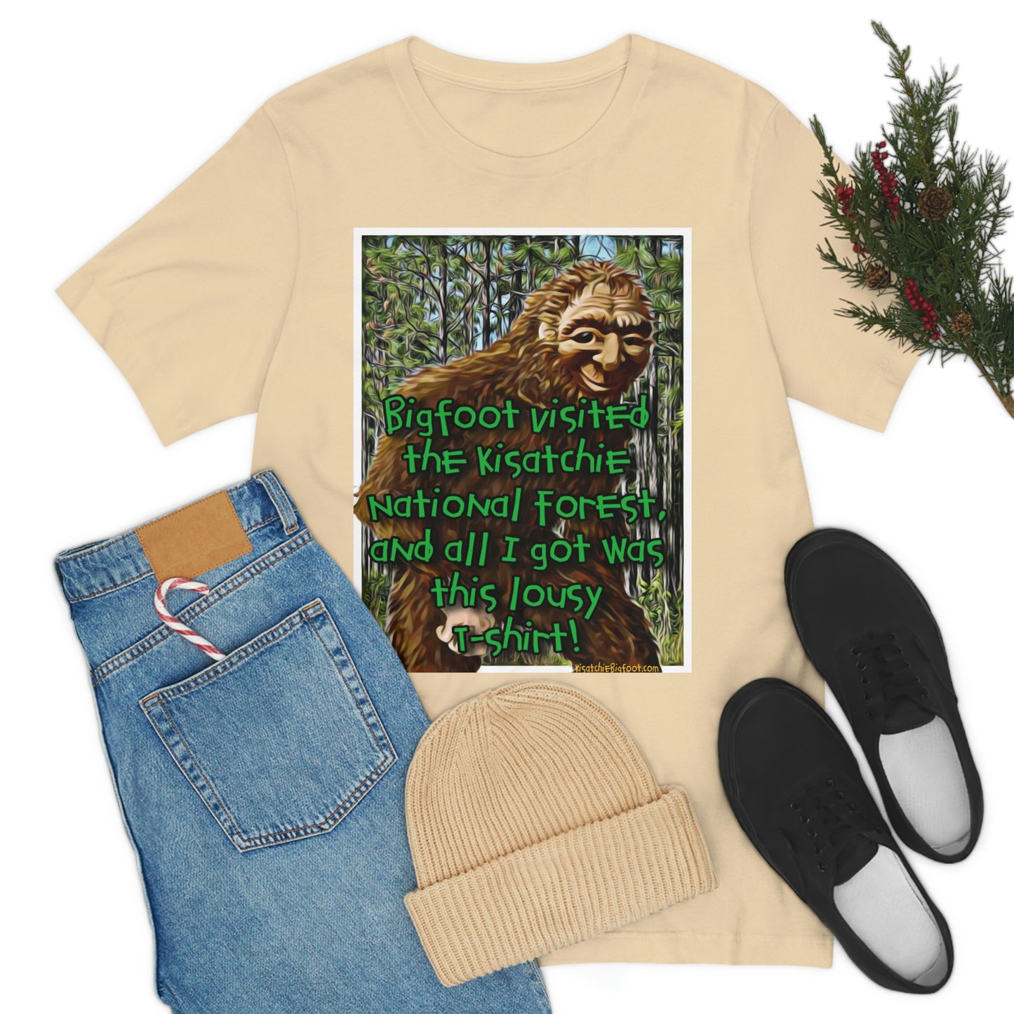 Unisex Kisatchie Bigfoot Jersey Tee